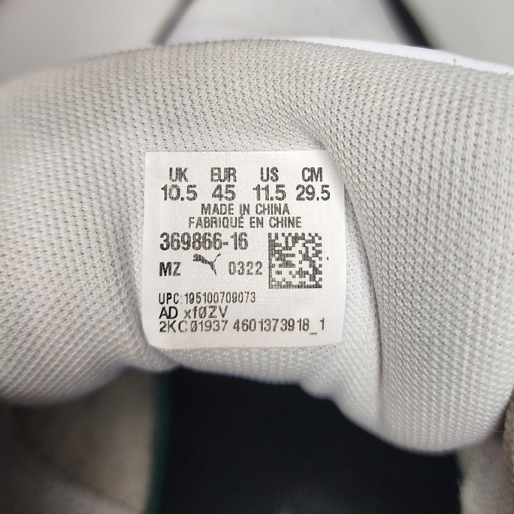 PUMA Rebound LayUp SL Low White Black Mens Sz 11.5 Athletic Shoes Sneakers - Picture 10 of 12